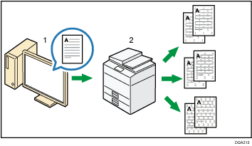 Illustration of background numbering