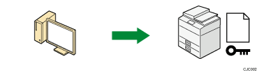 Illustration of SSL/TLS encrypted communications