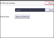 Ilustracja ekranu panela operacyjnego