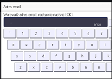 Ilustracja ekranu panela operacyjnego