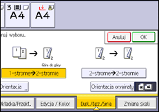 Ilustracja ekranu panela operacyjnego
