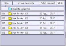 Il·lustració de pantalla del panell d'operacions