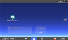 Il·lustració de pantalla del panell d'operacions