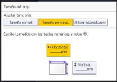 Ilustración de la pantalla panel de mandos