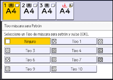 Ilustración de la pantalla panel de mandos