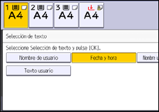 Ilustración de la pantalla panel de mandos