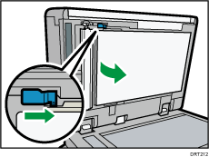Ilustración del alimentador automático de documentos inverso