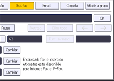Ilustración de la pantalla panel de mandos