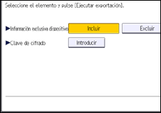 Ilustración de la pantalla panel de mandos