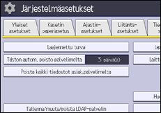 Käyttöpaneelin näyttö