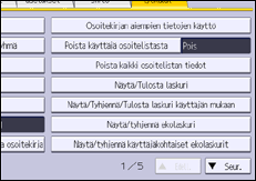 Käyttöpaneelin näyttö
