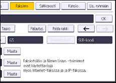 Käyttöpaneelin näyttö