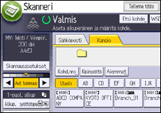 Käyttöpaneelin näyttö