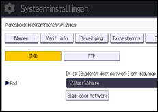 Afbeelding van bedieningspaneel