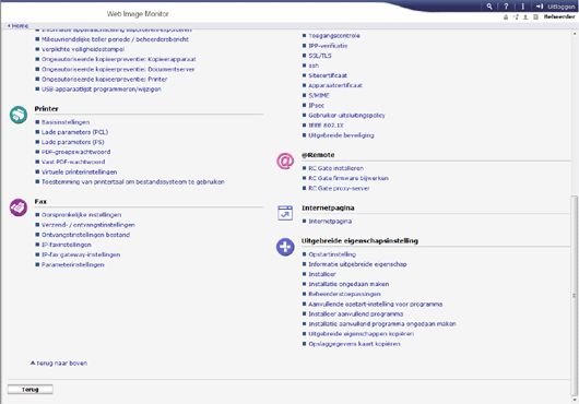 Internetbrowser-schermillustratie