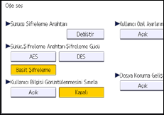İşlem paneli ekran çizimi