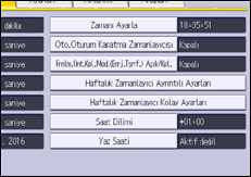 İşlem paneli ekran çizimi