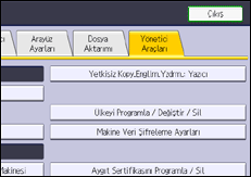 İşlem paneli ekran çizimi