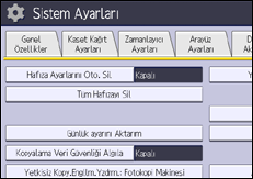 İşlem paneli ekran çizimi