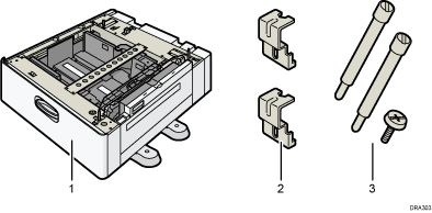 送纸单元物品插图编号标注插图