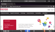 操作面板画面插图