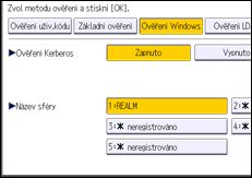 Ilustrace displeje ovládacího panelu