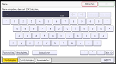 Abbildung Bedienfeld-Display