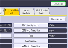Abbildung Bedienfeld-Display