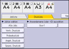 Abbildung Bedienfeld-Display