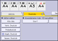 Abbildung Bedienfeld-Display