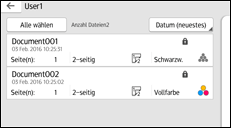 Abbildung Bedienfeld-Display