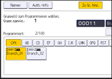 Abbildung Bedienfeld-Display