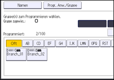 Abbildung Bedienfeld-Display