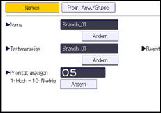 Abbildung Bedienfeld-Display