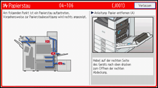 Abbildung Bedienfeld-Display