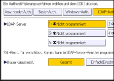 Abbildung Bedienfeld-Display