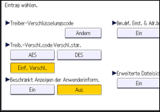 Abbildung Bedienfeld-Display