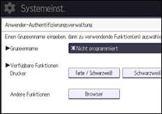 Abbildung Bedienfeld-Display