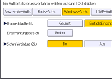 Abbildung Bedienfeld-Display
