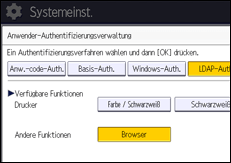 Abbildung Bedienfeld-Display