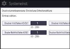 Abbildung Bedienfeld-Display