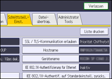 Abbildung Bedienfeld-Display