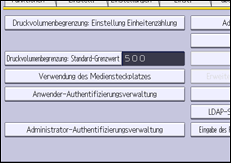 Abbildung Bedienfeld-Display