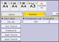 Abbildung Bedienfeld-Display