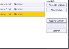 Abbildung Bedienfeld-Display