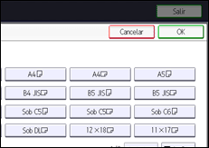 Ilustración de la pantalla panel de mandos
