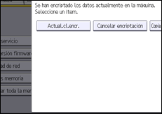 Ilustración de la pantalla panel de mandos