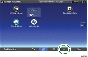 Käyttöpaneelin näyttö