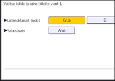 Käyttöpaneelin näyttö