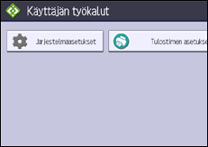 Käyttöpaneelin näyttö